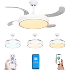 Ventilador de Techo Inteligente con Luz LED